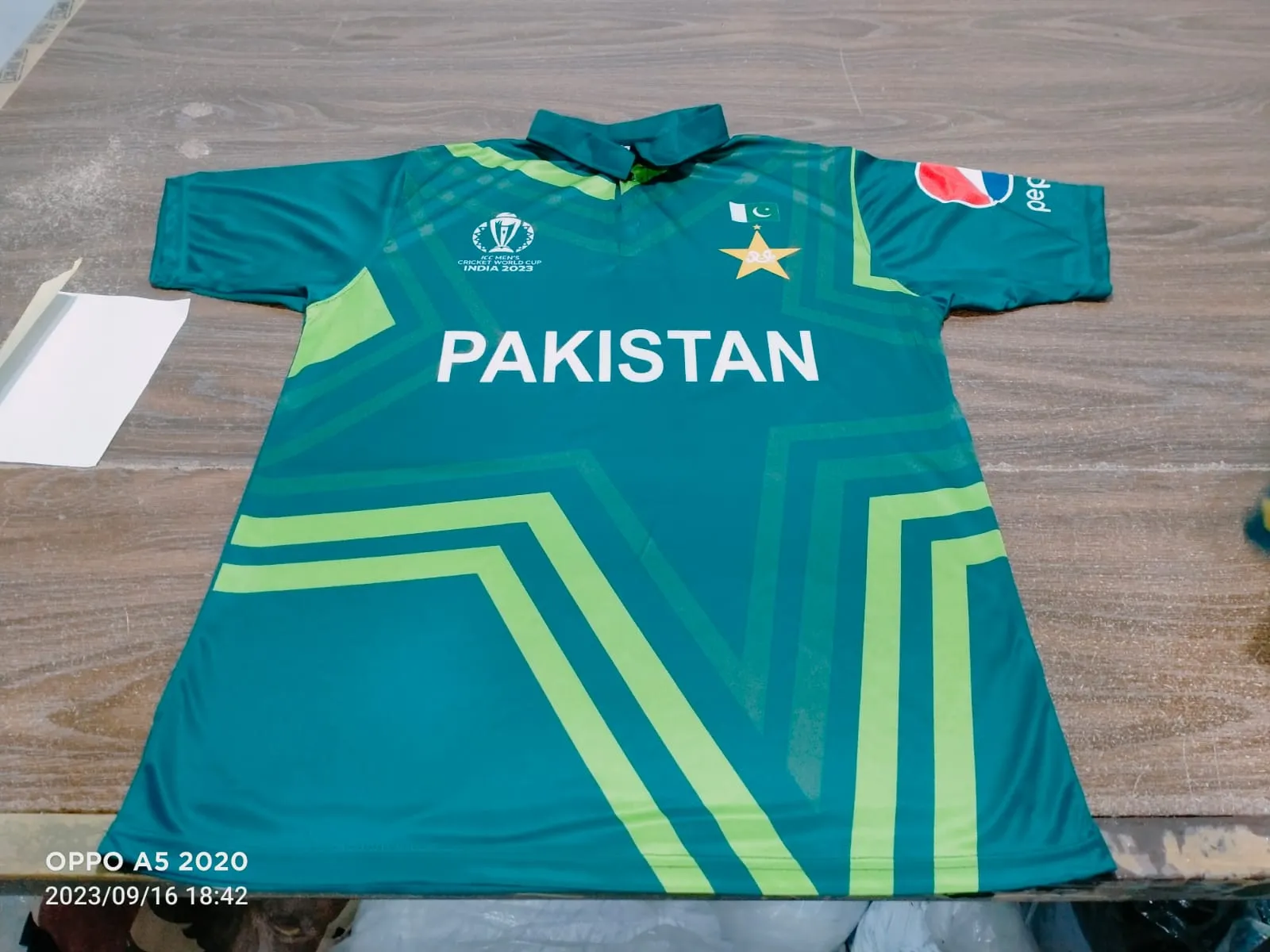 Pakistan World Cup Jersey - Fan Edition