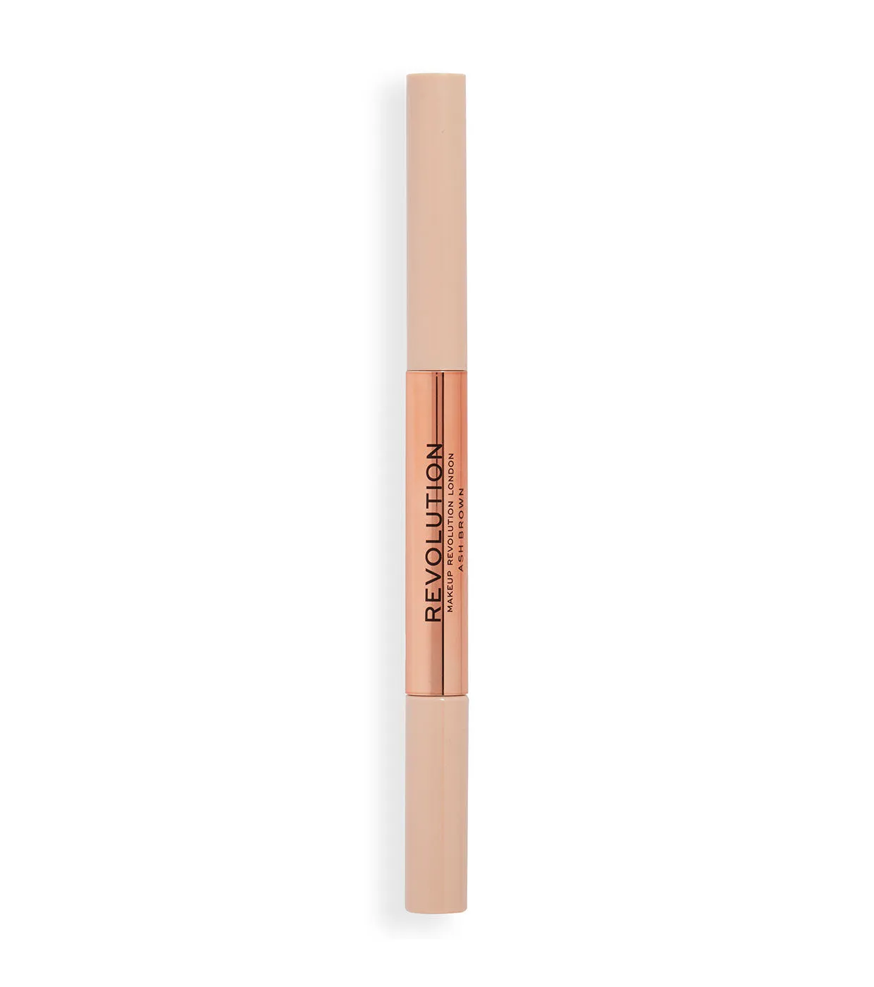 Revolution - Lápiz de cejas Fluffy Brow Filter Duo - Granite