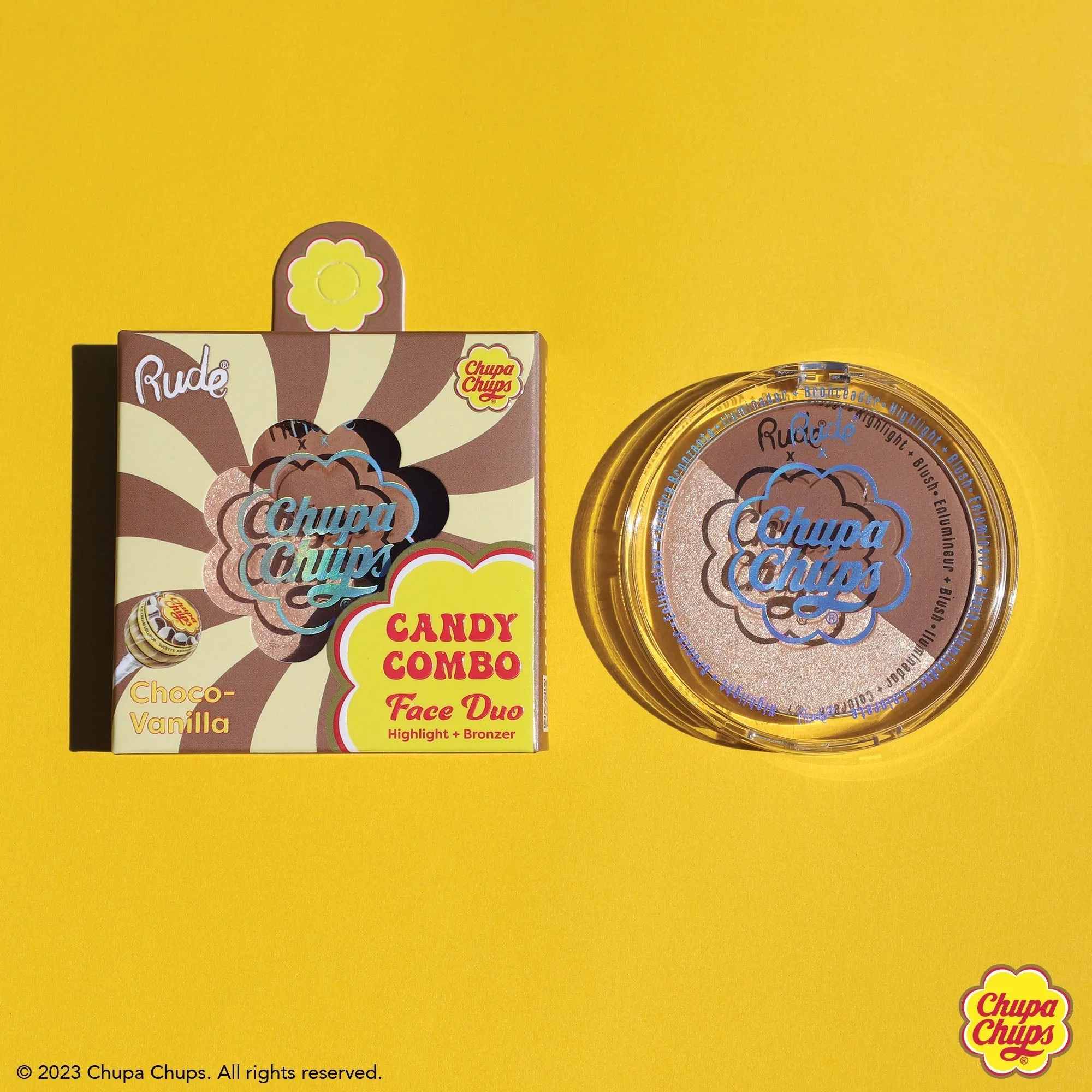 RUDE Chupa Chups Candy Combo Duo de Rostro