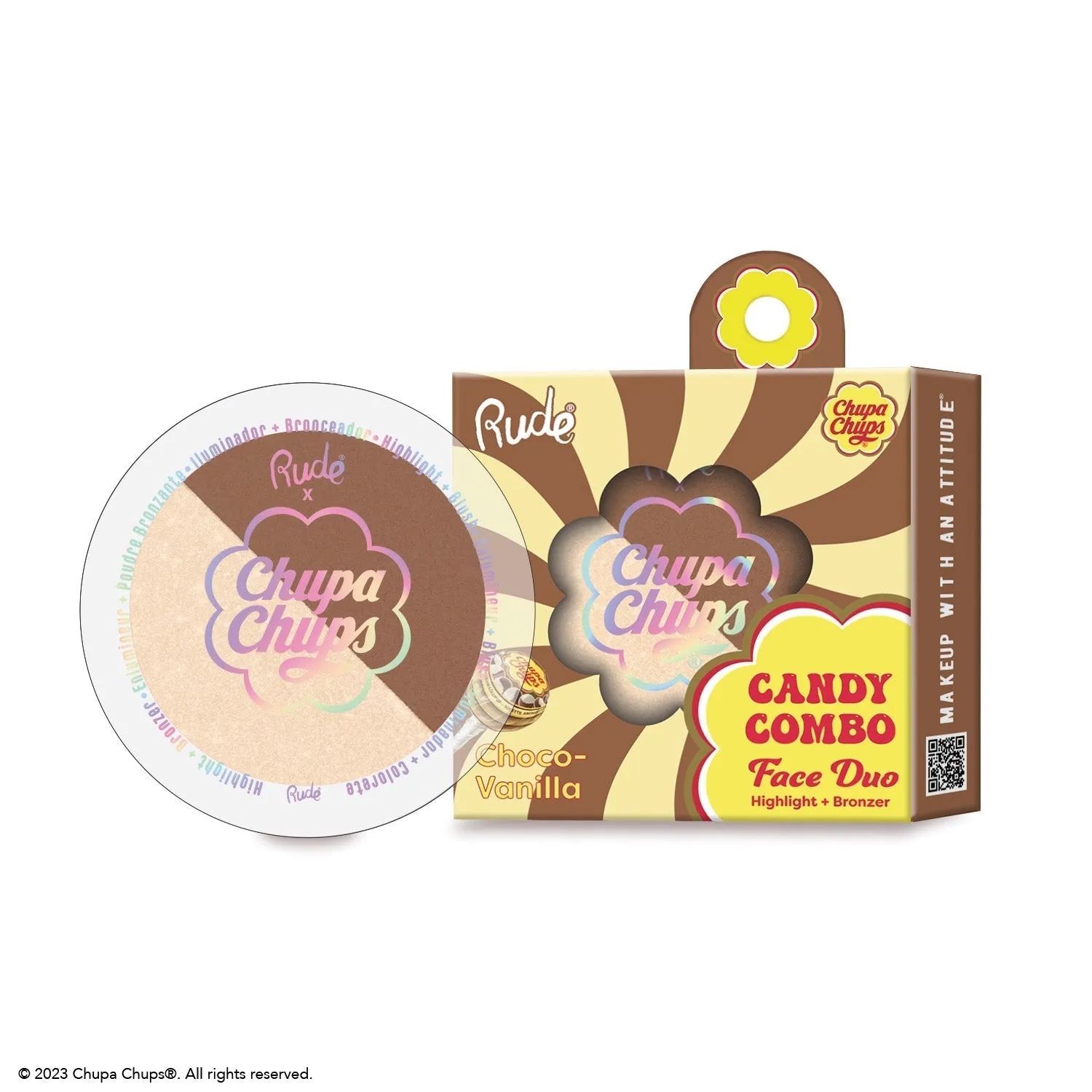 RUDE Chupa Chups Candy Combo Duo de Rostro