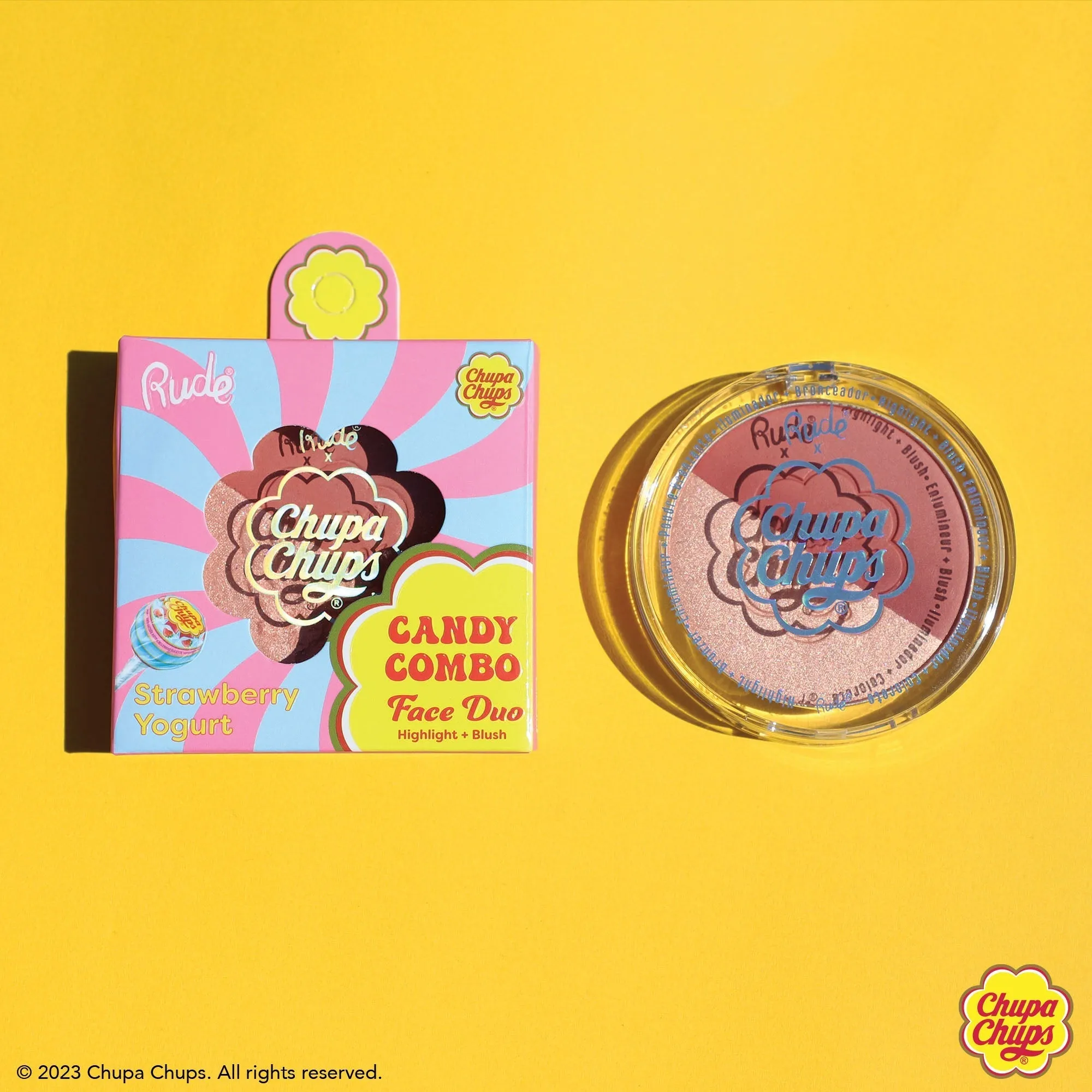 RUDE Chupa Chups Candy Combo Duo de Rostro