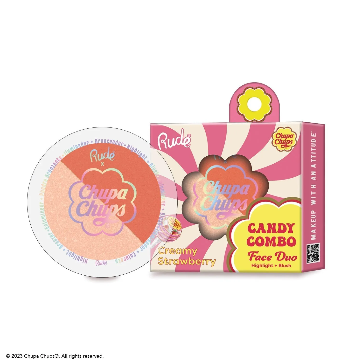 RUDE Chupa Chups Candy Combo Duo de Rostro