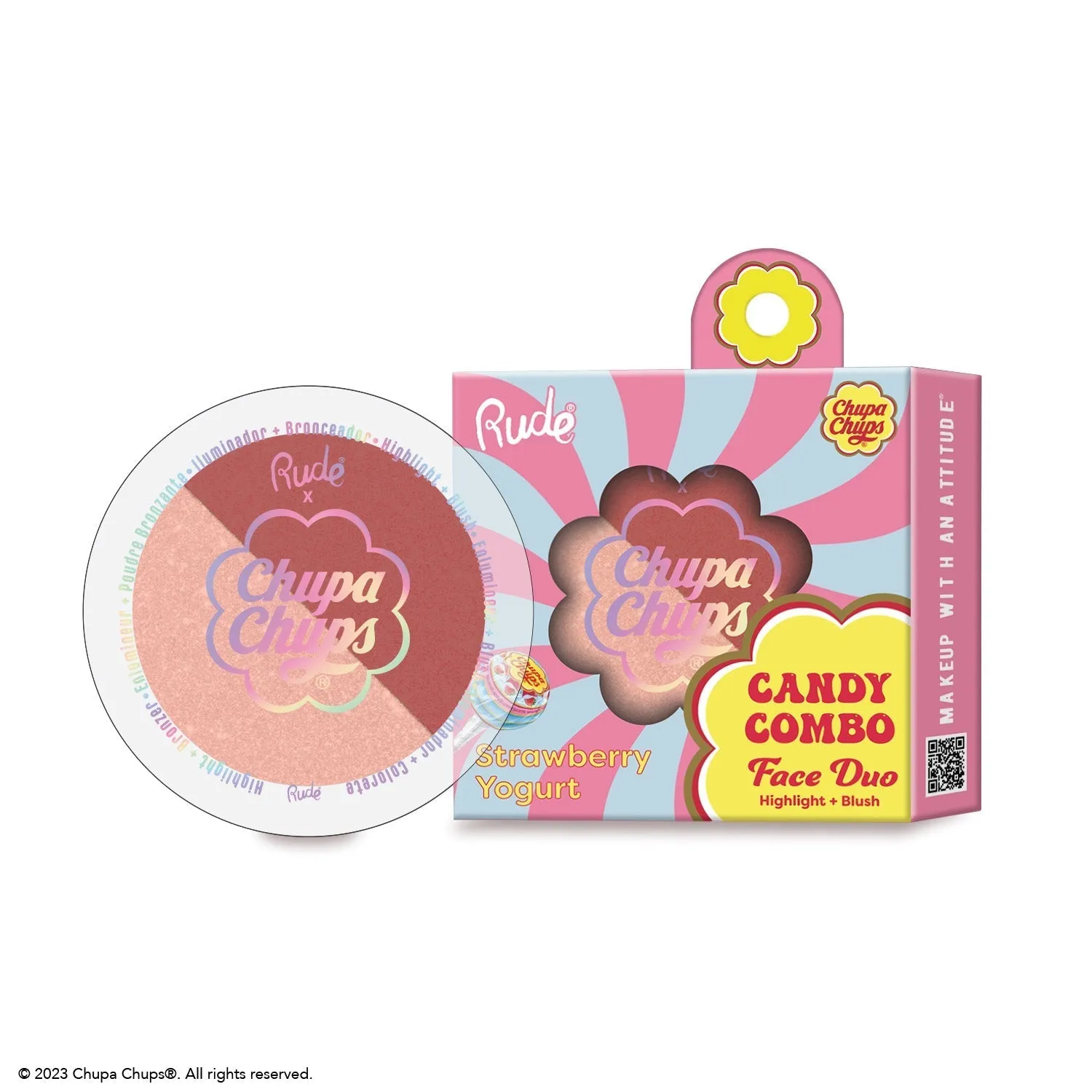 RUDE Chupa Chups Candy Combo Duo de Rostro