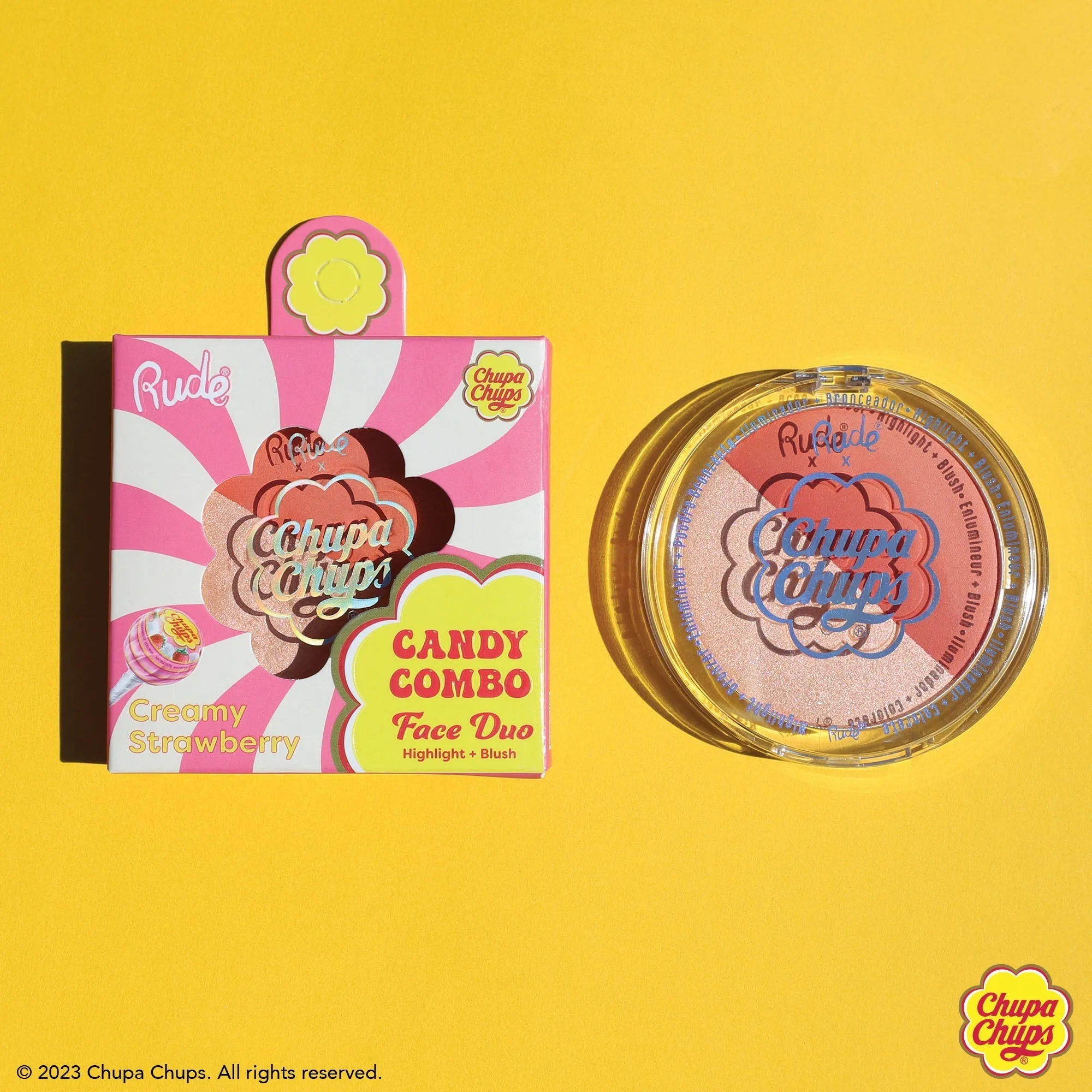 RUDE Chupa Chups Candy Combo Duo de Rostro