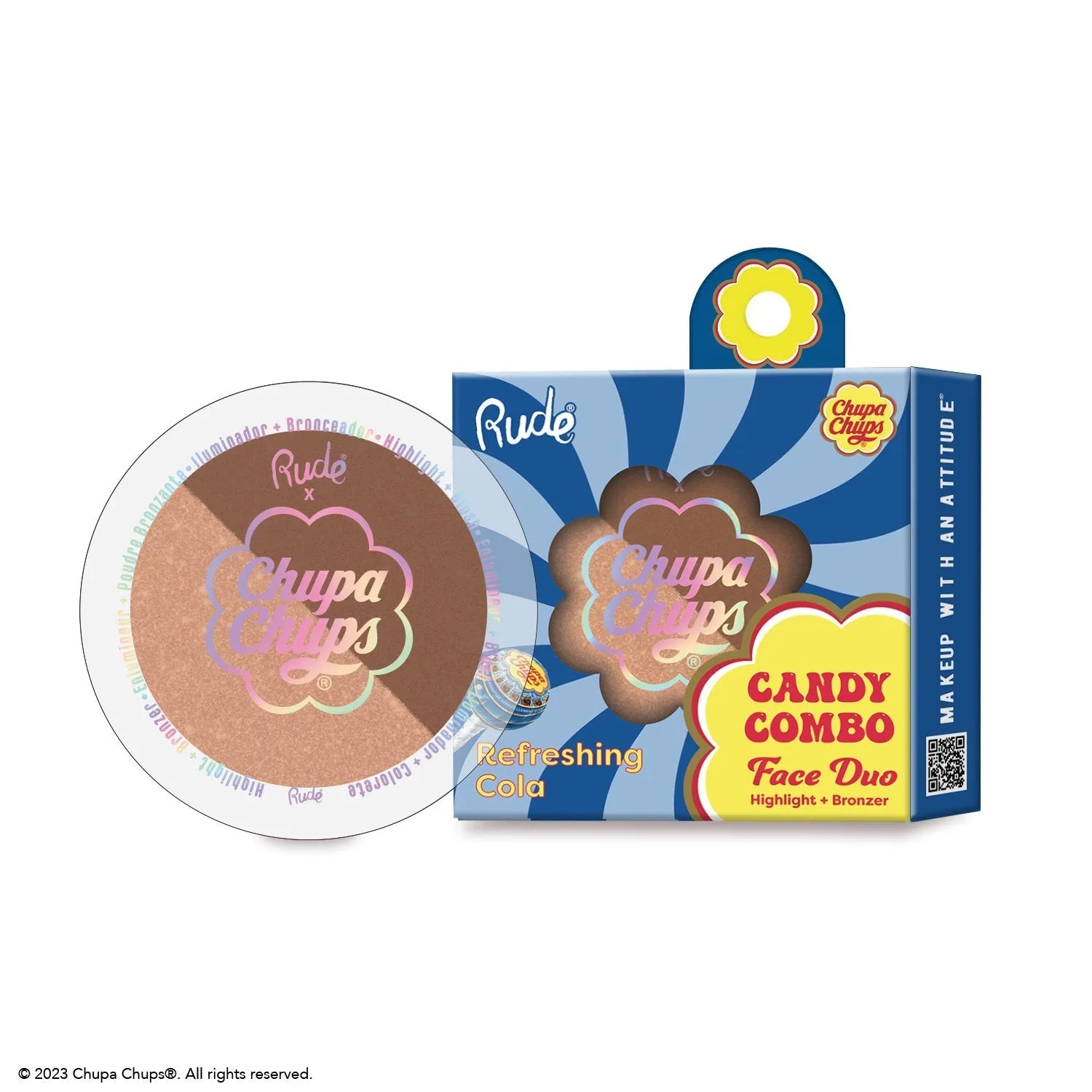 RUDE Chupa Chups Candy Combo Duo de Rostro