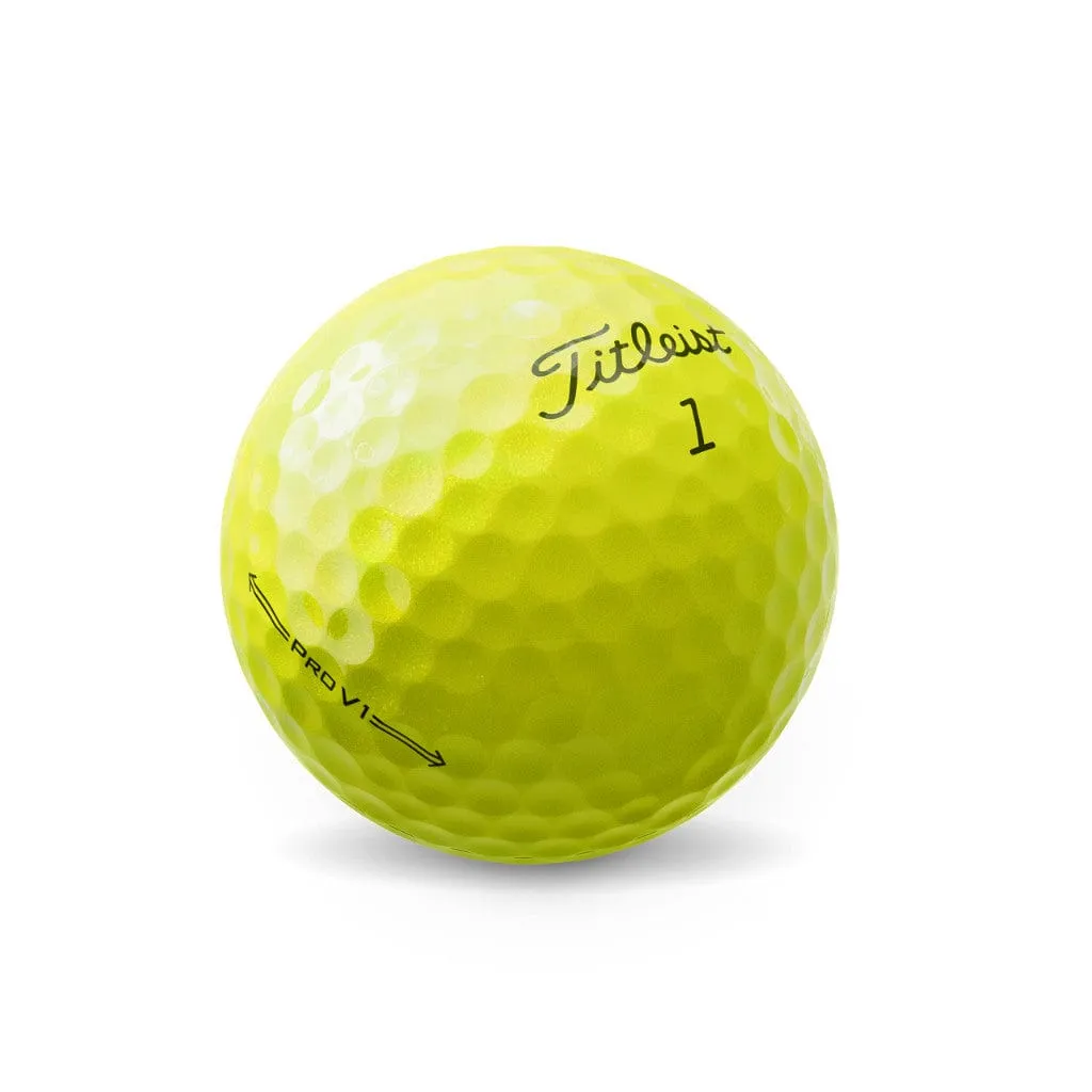 Titleist Pro V1 - Geel