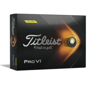 Titleist Pro V1 - Geel