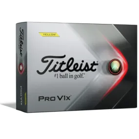 Titleist Pro V1x - Geel