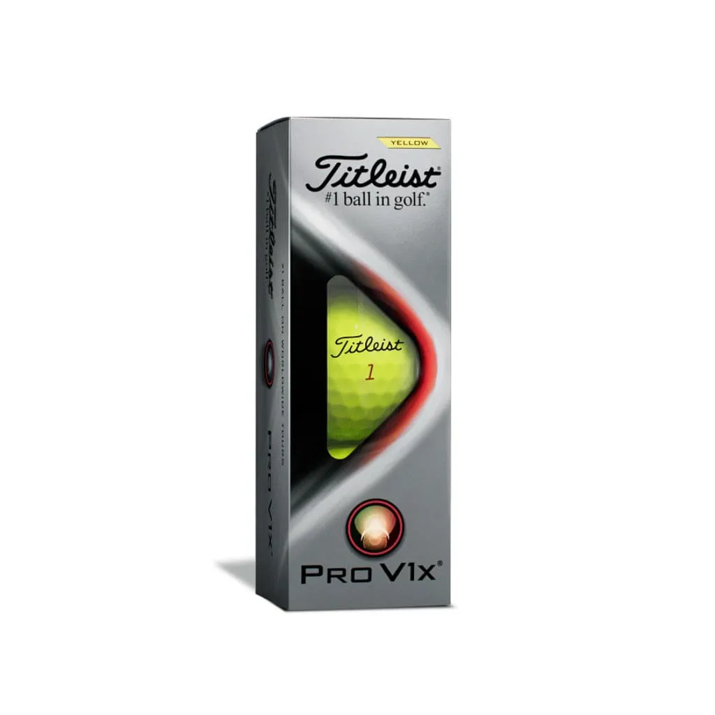 Titleist Pro V1x - Geel