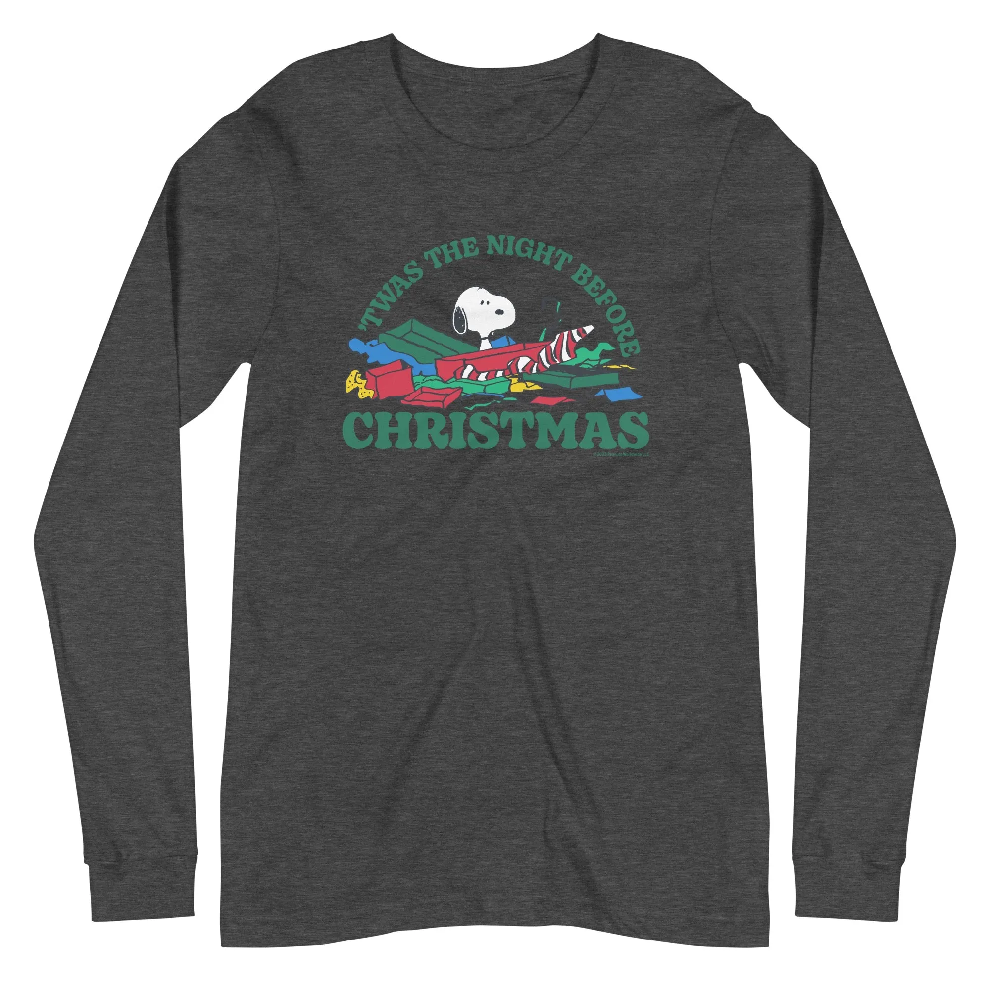 'Twas The Night Before Christmas Adult Long Sleeve T-Shirt