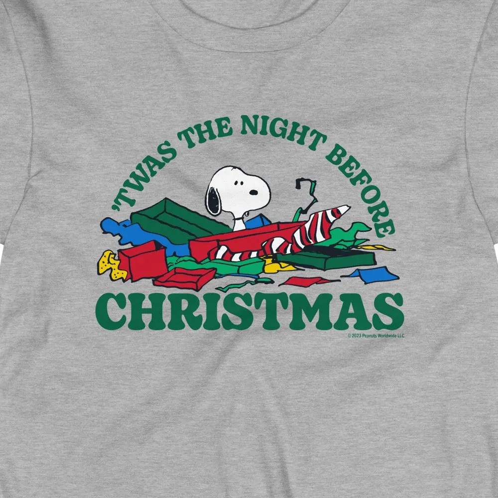 'Twas The Night Before Christmas Adult Long Sleeve T-Shirt