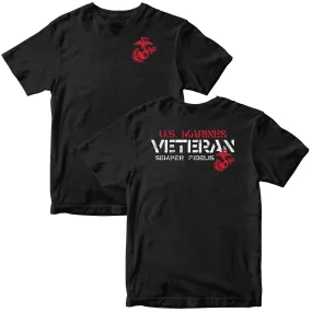 U.S. Marines Veteran 2-Sided Tee