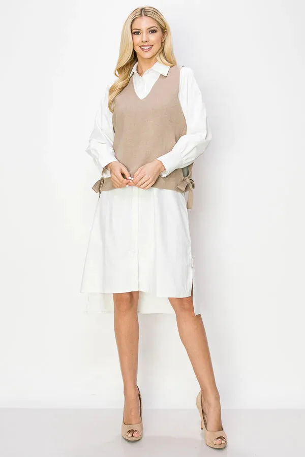 Whema Dress - Khaki