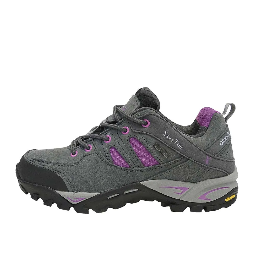 Zapatillas Trekking Viguera Gris Lila-Outlet precios especiales