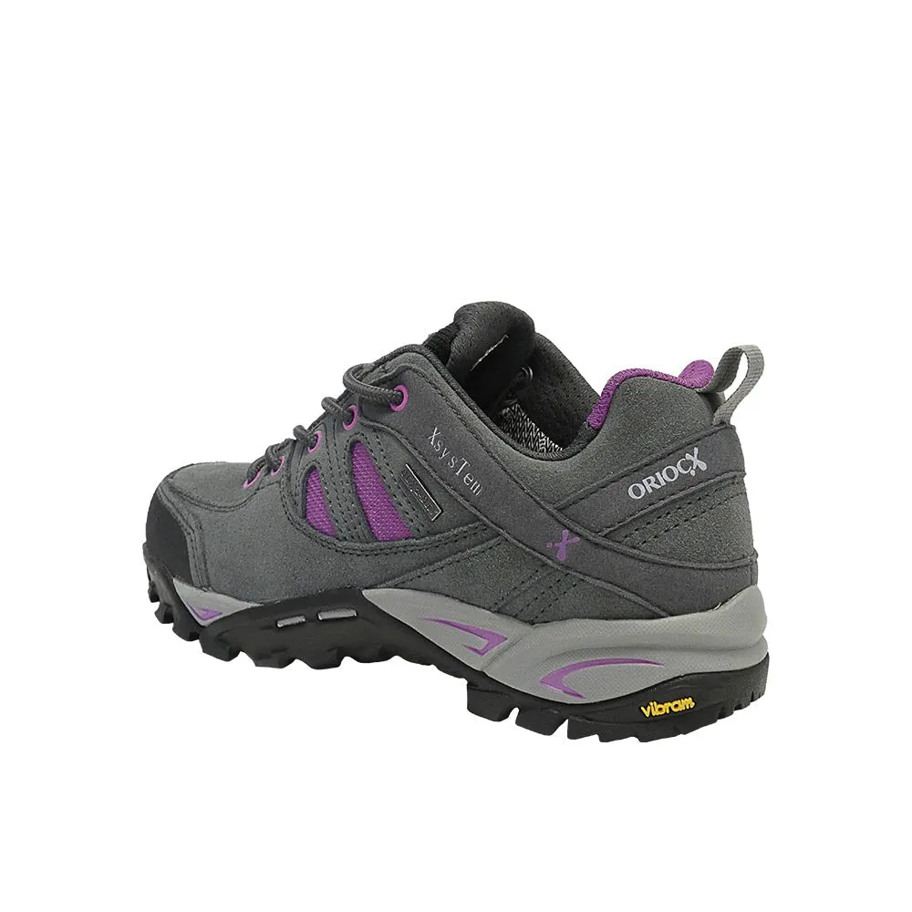 Zapatillas Trekking Viguera Gris Lila-Outlet precios especiales